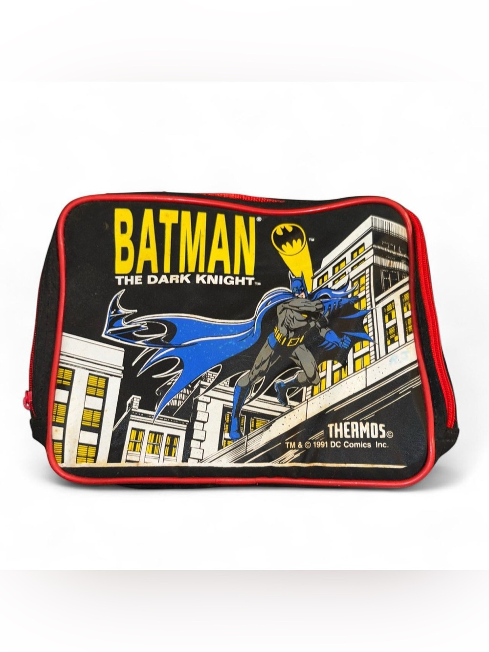 Vintage 1991 Thermos Batman The Dark Knight lunch bag